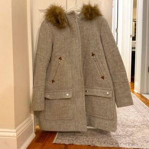J Crew Chateau Parka Jacket Coat